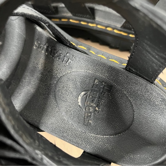 Dr. Martens Black Vegan Blaire Women's Felix Gladiator Sandals Women's 7 - Picture 8 of 11